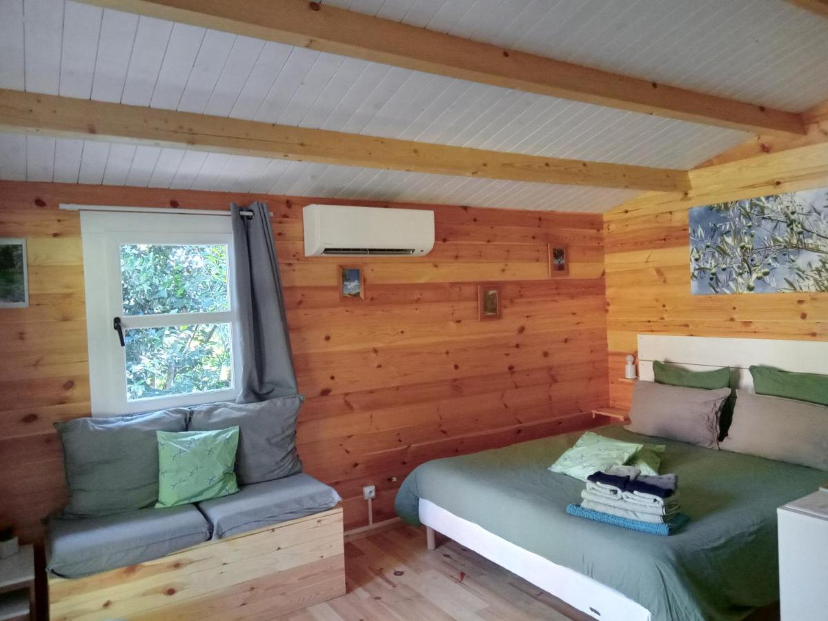 Chalet "Le Petit Olivier" Gites Appart 'Hotel L'Echappee Belle D'Aubenas Logement 2 Sur 3 Kültér fotó