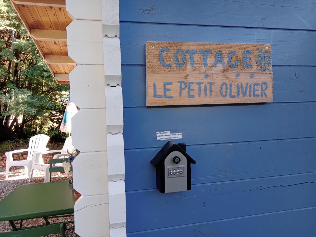 Chalet "Le Petit Olivier" Gites Appart 'Hotel L'Echappee Belle D'Aubenas Logement 2 Sur 3 Kültér fotó